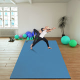 Large Yoga Mat with barefoot 6'x10'