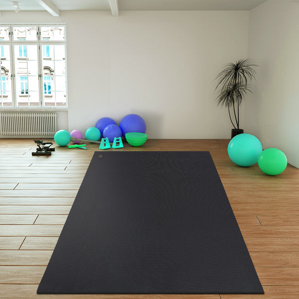 Gxmmat Premium 6'x10' Large Yoga Mat, Upgrade Your Home Gym With Your Family