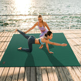 Large Yoga Mat with barefoot 6'x6'