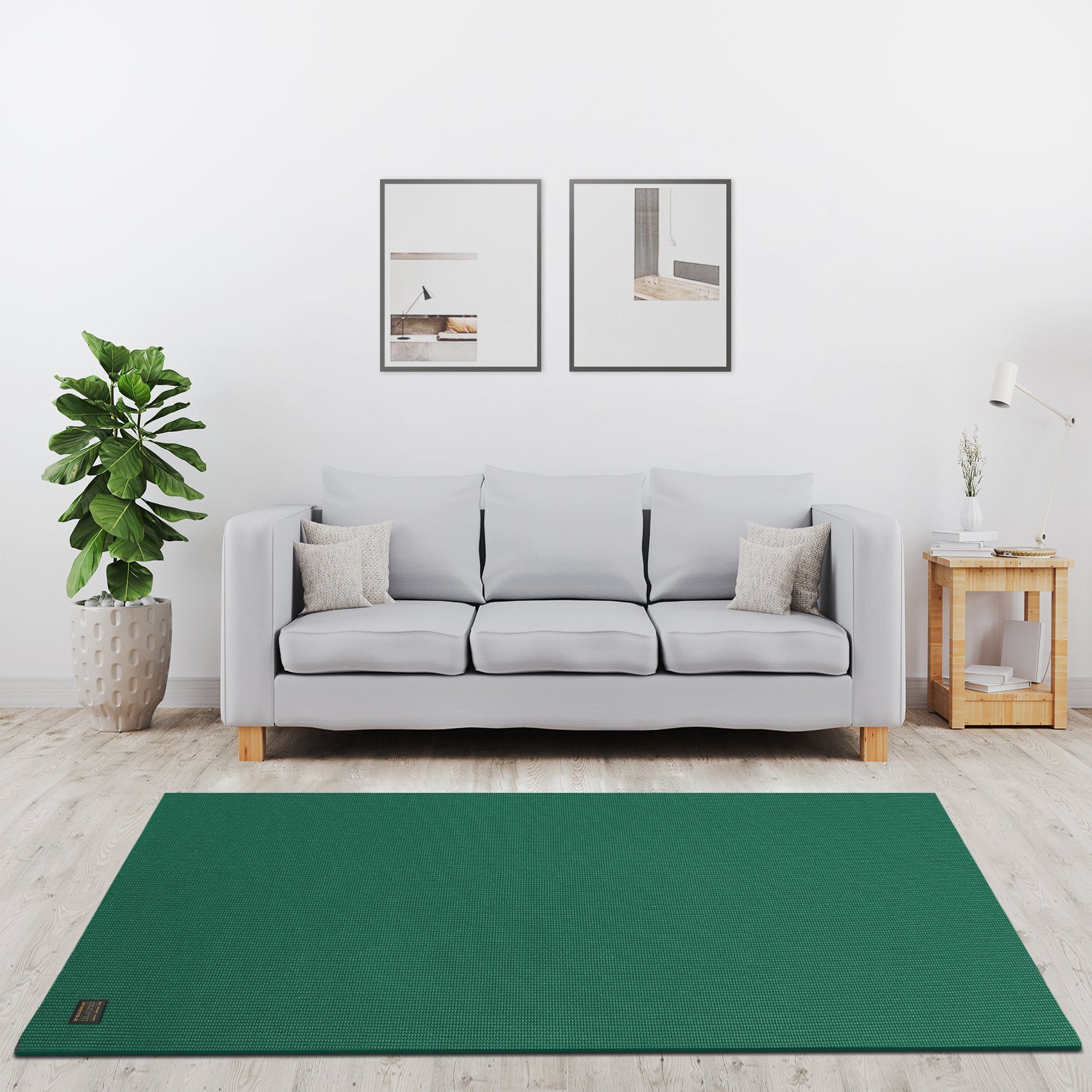 Gxmmat Large Yoga Mat 6'x8' Size, Pure Perfection in Craft, Comfort and Useage