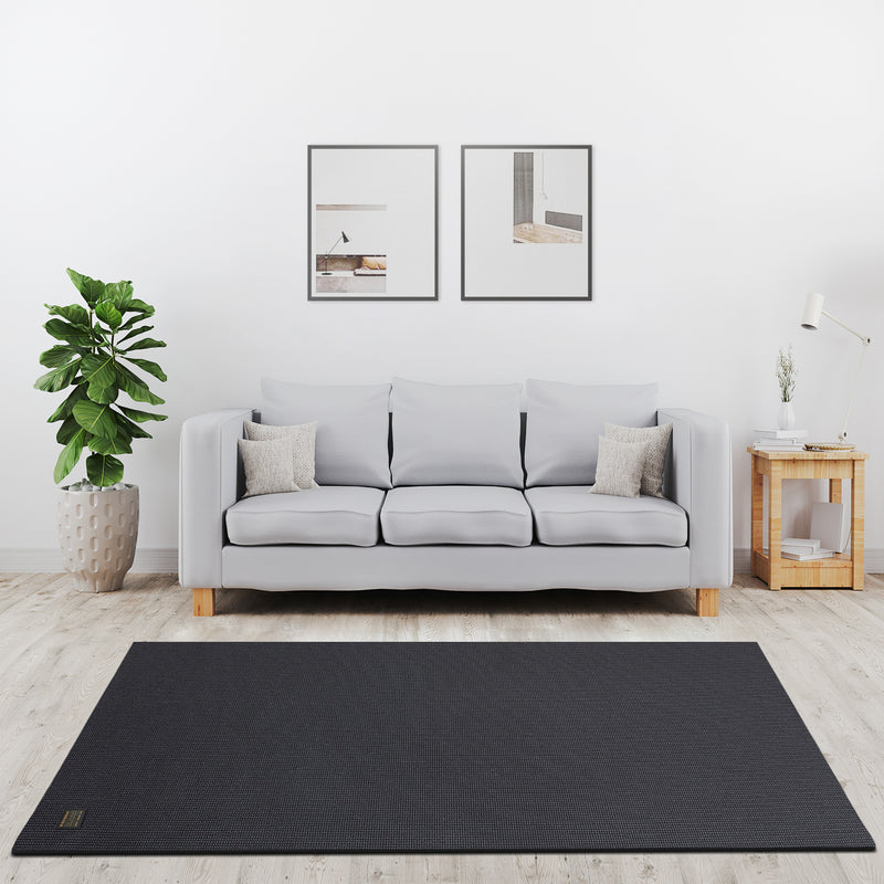 Large Yoga Mat with barefoot 6'x8'