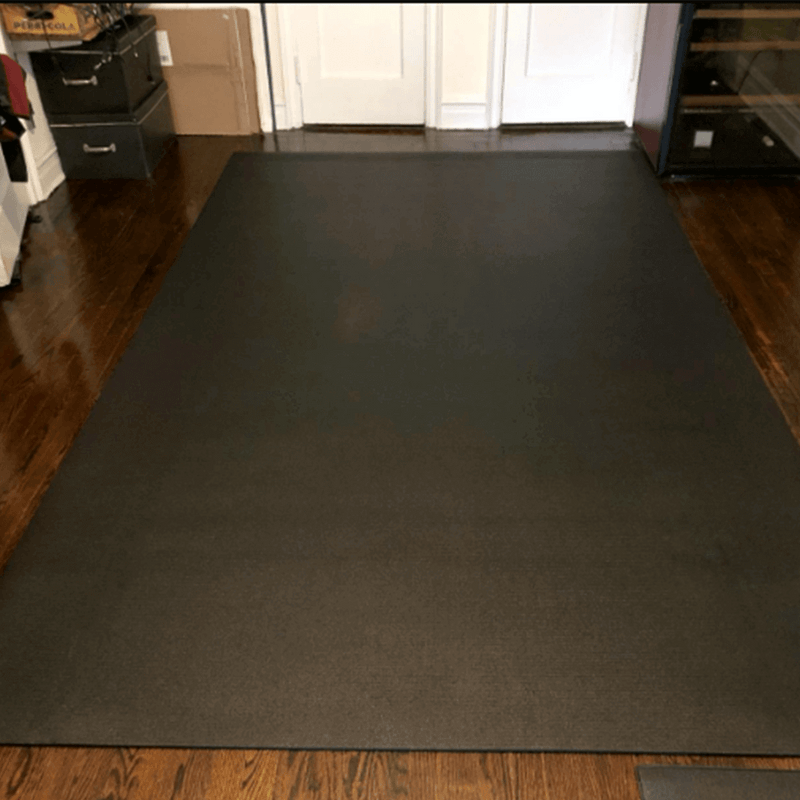 Workout mats online for wood floors