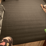 Large Yoga Mat with barefoot 6'x8'