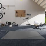 Gxmmat Premium 6'x10' Large Exercise Mat, Doing Exercise with Your Family