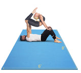 Large Yoga Mat with barefoot 6'x8'